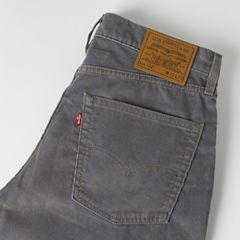 578™ Baggy Corduroy Men's Jeans — Worn-In Cord Dusk Khaki - Grey 7