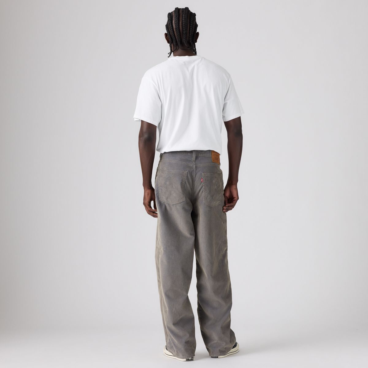 578™ Baggy Corduroy Men's Jeans — Worn-In Cord Dusk Khaki - Grey