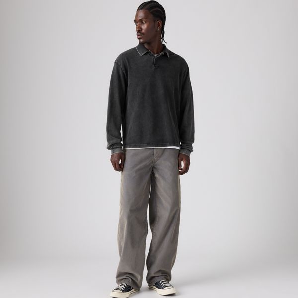 578™ Baggy Corduroy Men's Jeans — Worn-In Cord Dusk Khaki - Grey