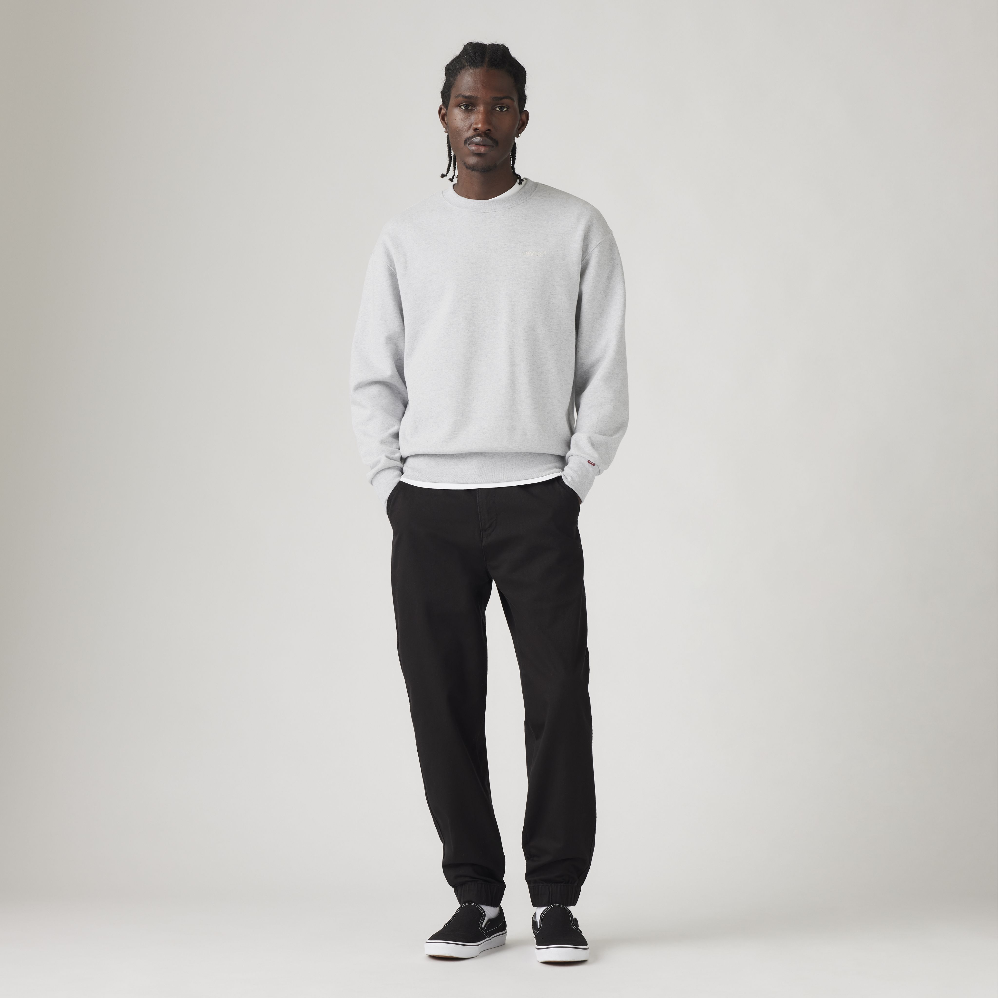 【カリヤ】 LF CHINO BLACK Levis Standard Taper XX Chinos Black | Mainline Menswear dk