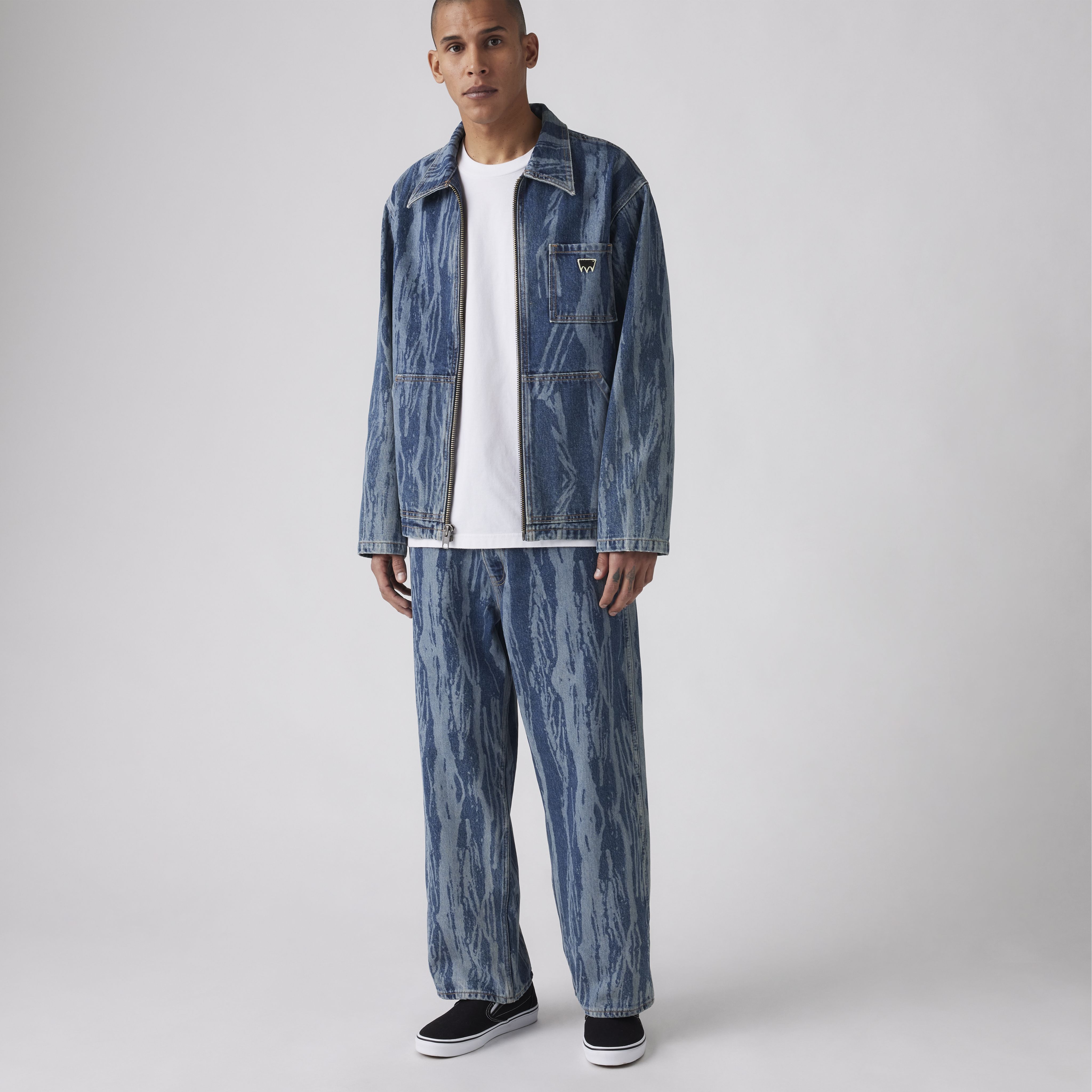 Skateboarding Cropped Carpenter Men's Jeans 1