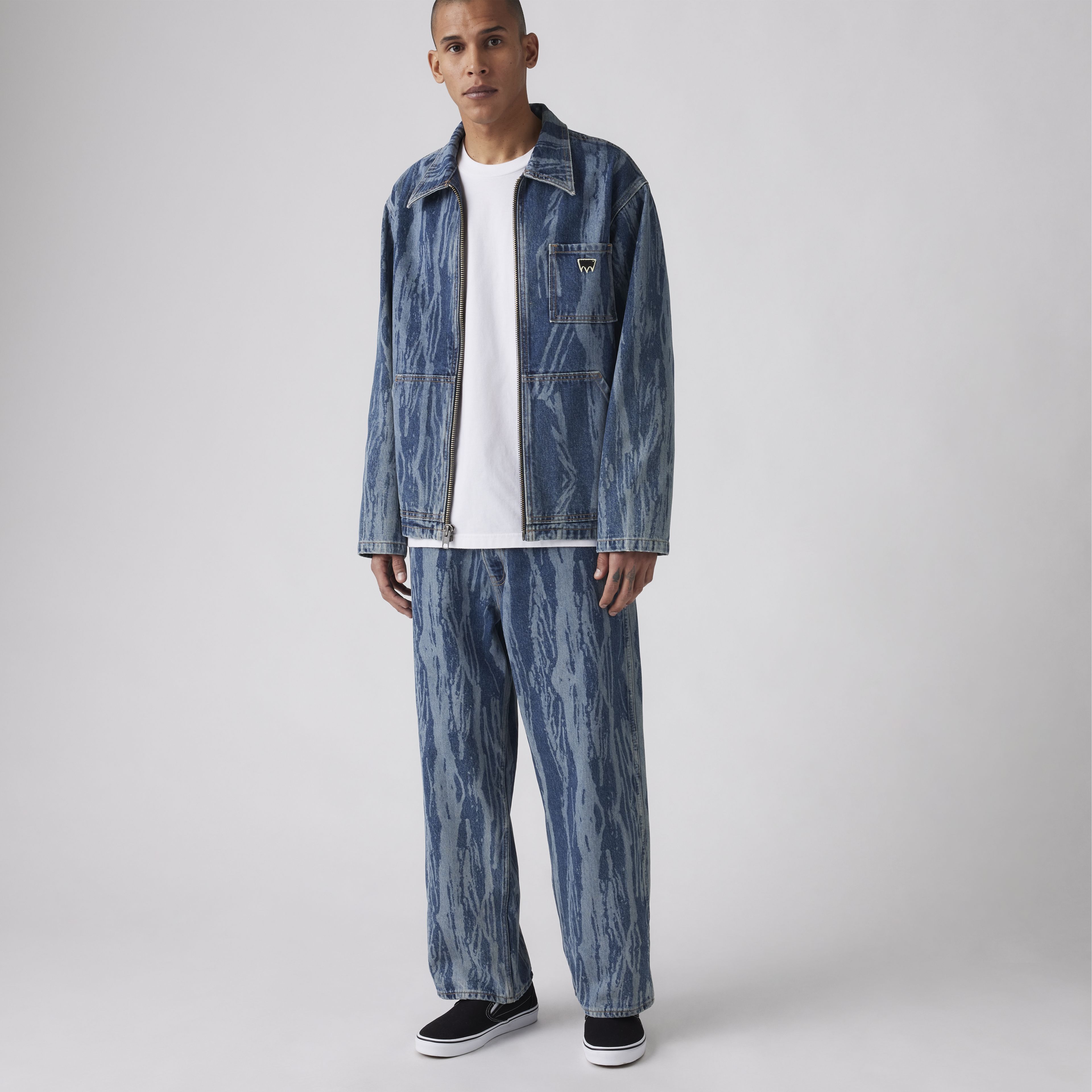Skateboarding Cropped Carpenter Men's Jeans
