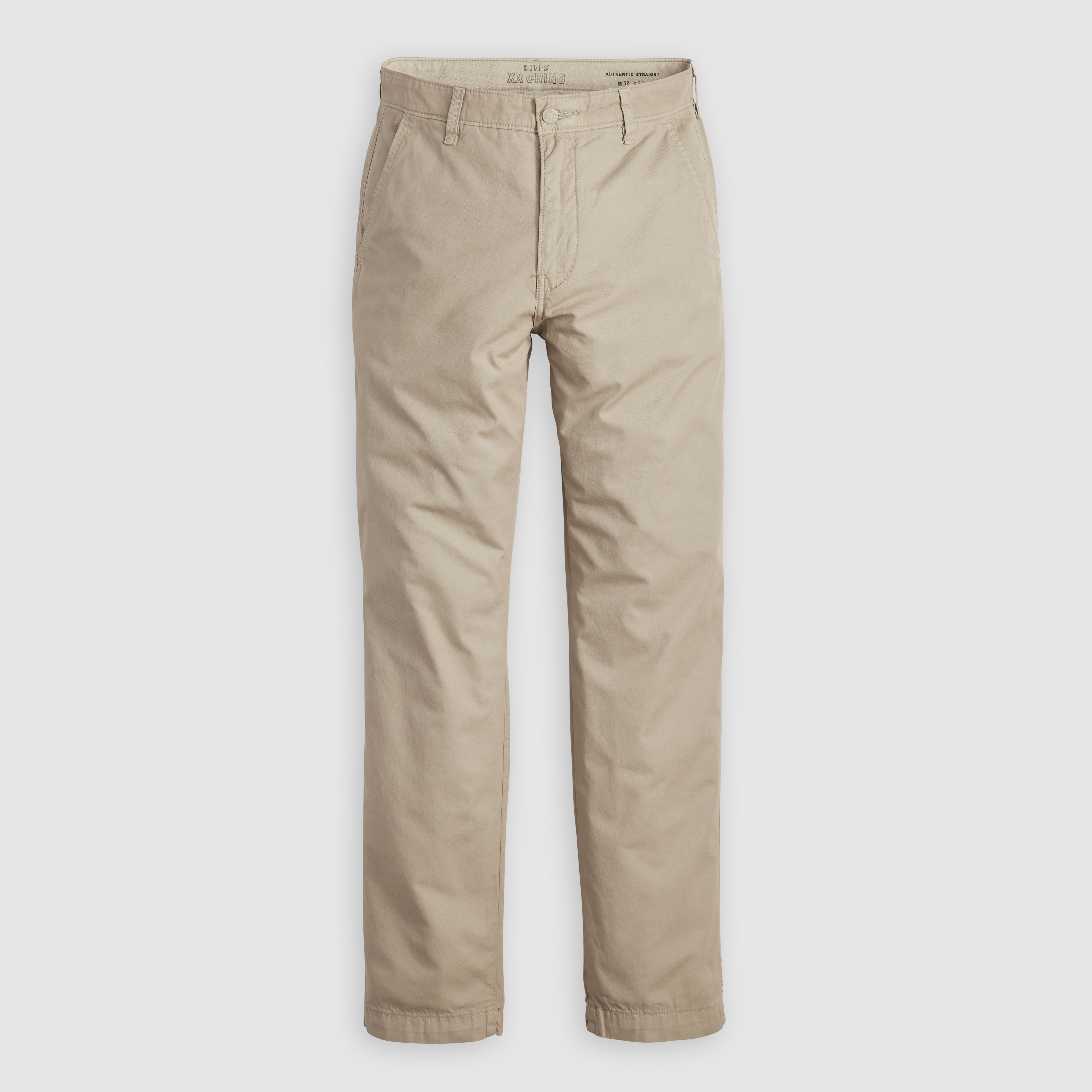 Levi's XX Chino Authentic RLX Pantaloni Uomo – Vita Bassa, Gamba Dritta, Originale