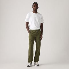 XX Chino Authentic Relaxed Men's Pants — Olive Night - Green 5