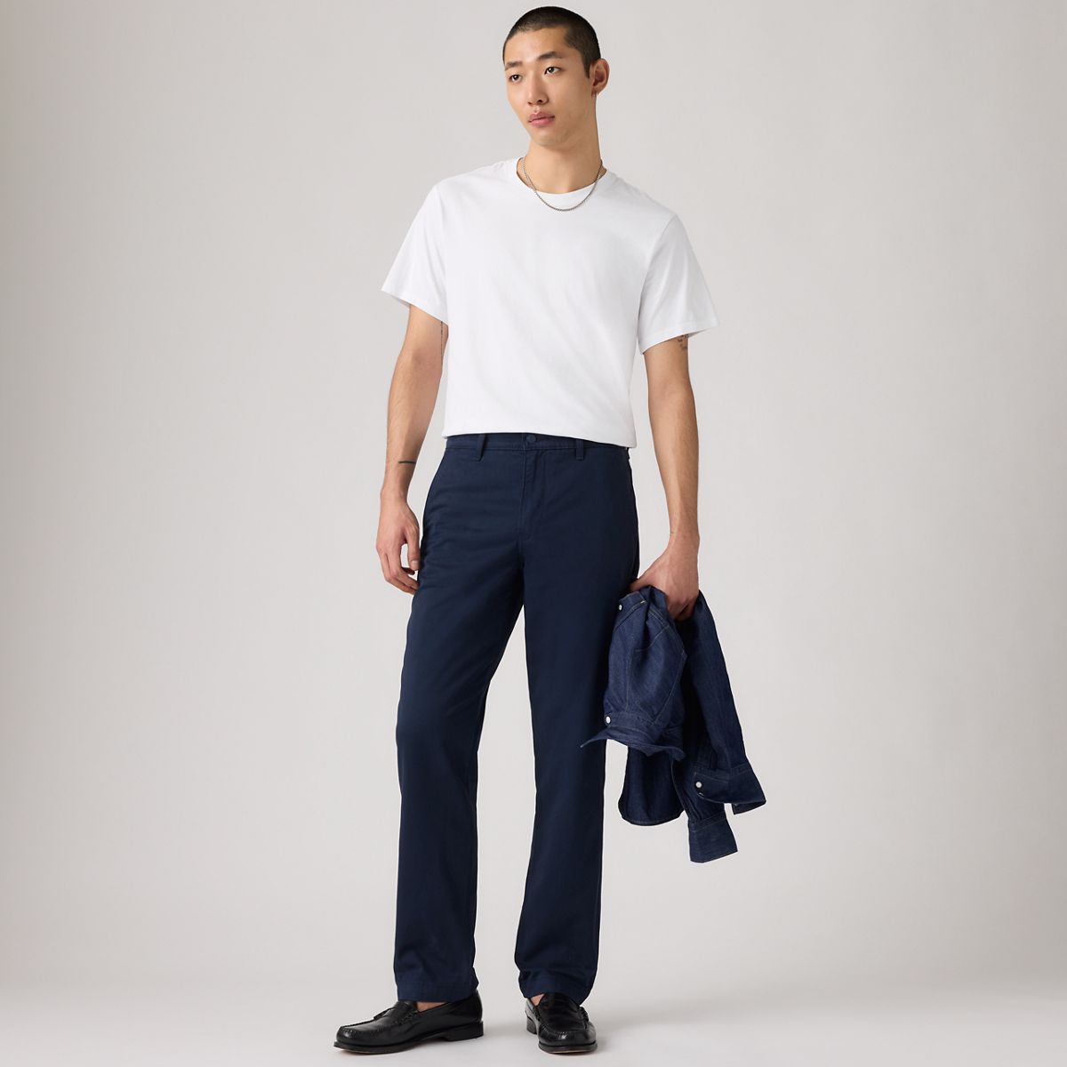 XX Chino Authentic Relaxed Men's Pants — Navy Blazer - Blue