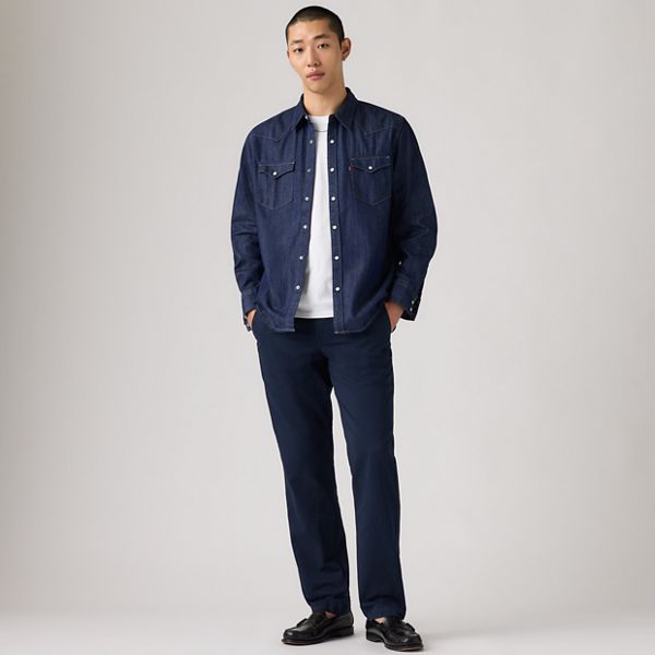 XX Chino Authentic Relaxed Men's Pants — Navy Blazer - Blue