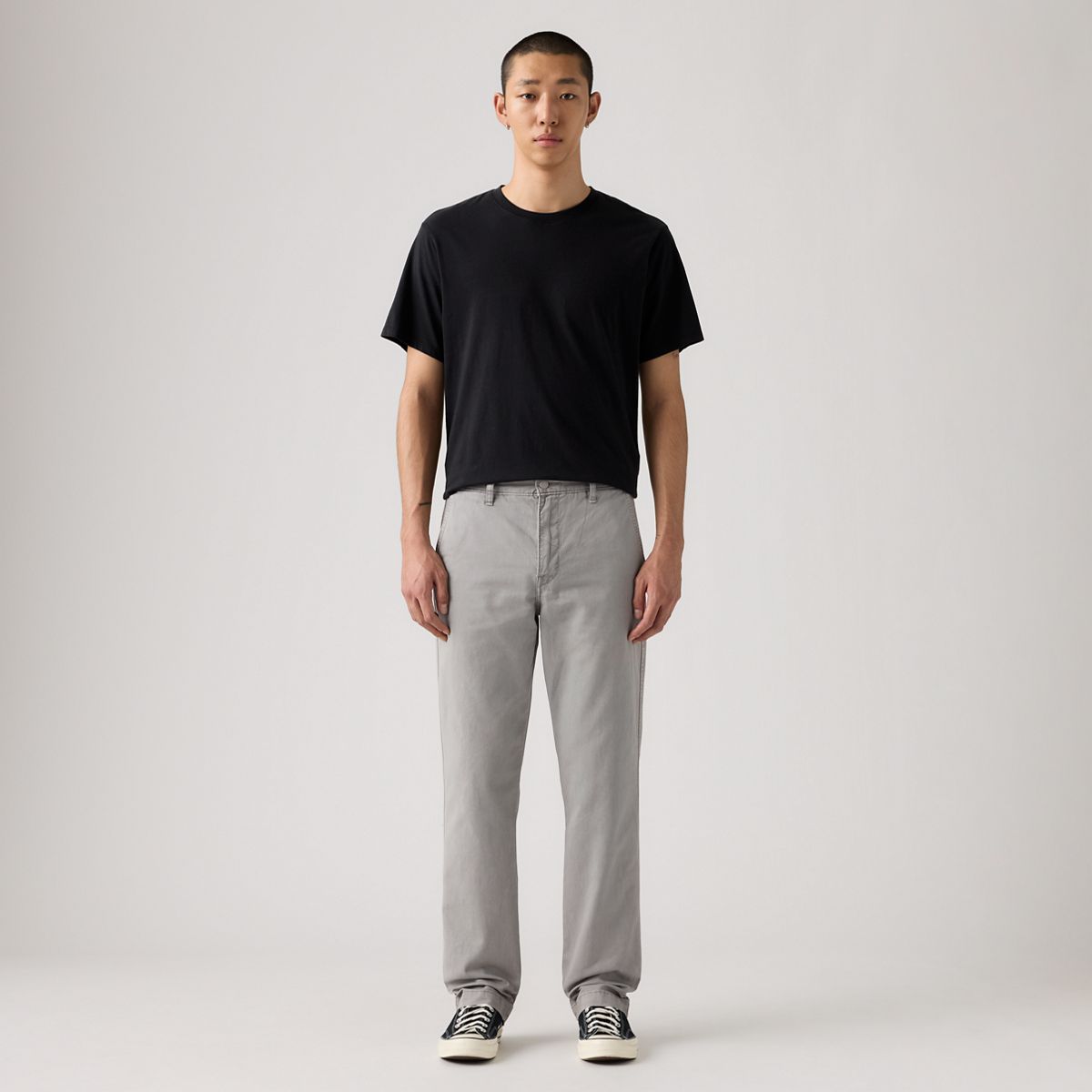 XX Chino Authentic Relaxed Men's Pants — Pebble Wash - Grey