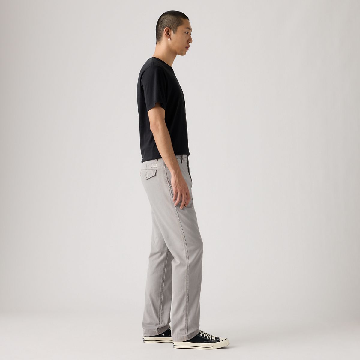 XX Chino Authentic Relaxed Men's Pants — Pebble Wash - Grey