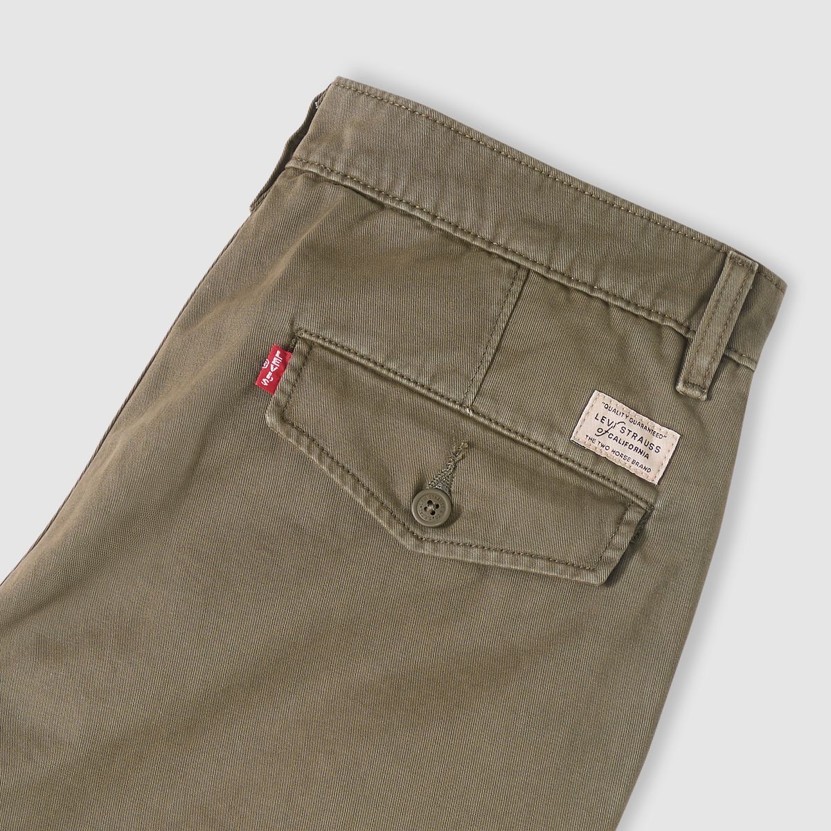 XX Chino Authentic Relaxed Men's Pants — Brown Wash - Brown
