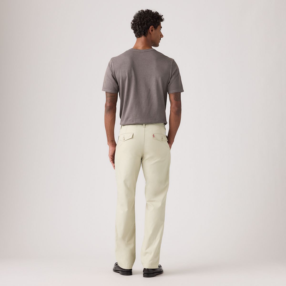 XX Chino Authentic Relaxed Lightweight Men's Pants — Pumice - White
