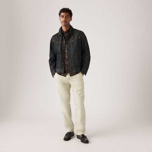 XX Chino Authentic Relaxed Lightweight Men's Pants — Pumice - White