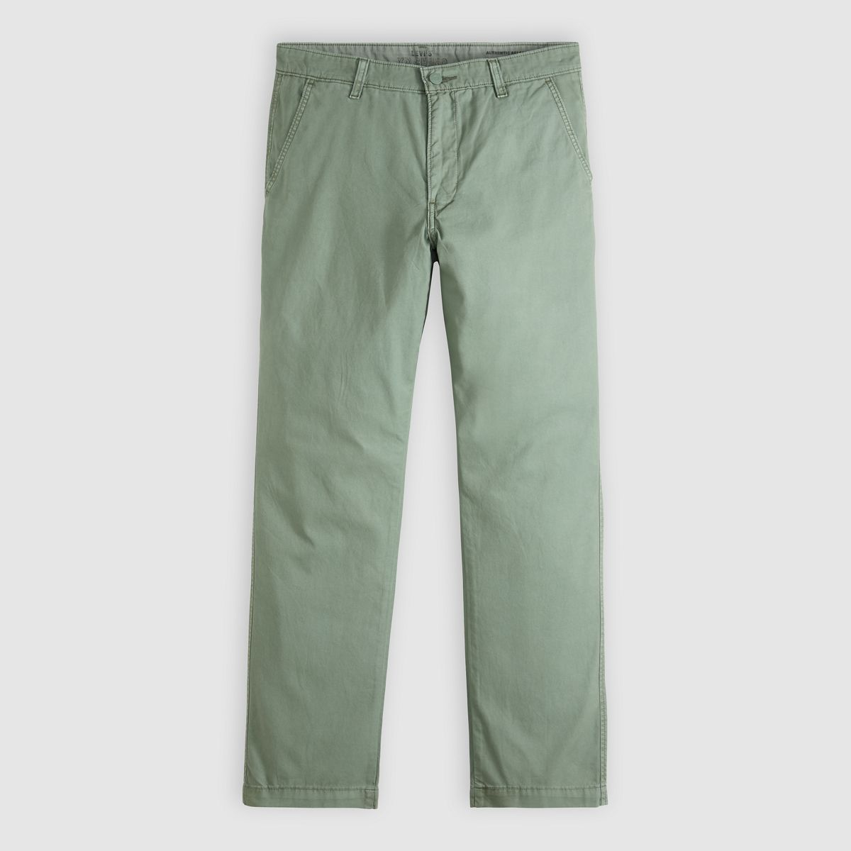 XX Chino Authentic Relaxed Lightweight Men's Pants — Olive Wash - Green
