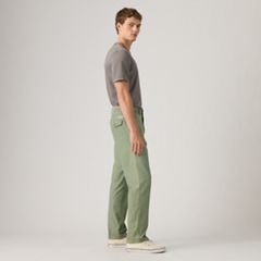 XX Chino Authentic Relaxed Lightweight Men's Pants — Olive Wash - Green 4