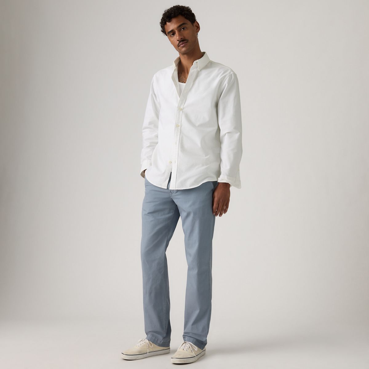 XX Chino Authentic Relaxed Lightweight Men's Pants — Kano Wash - Blue