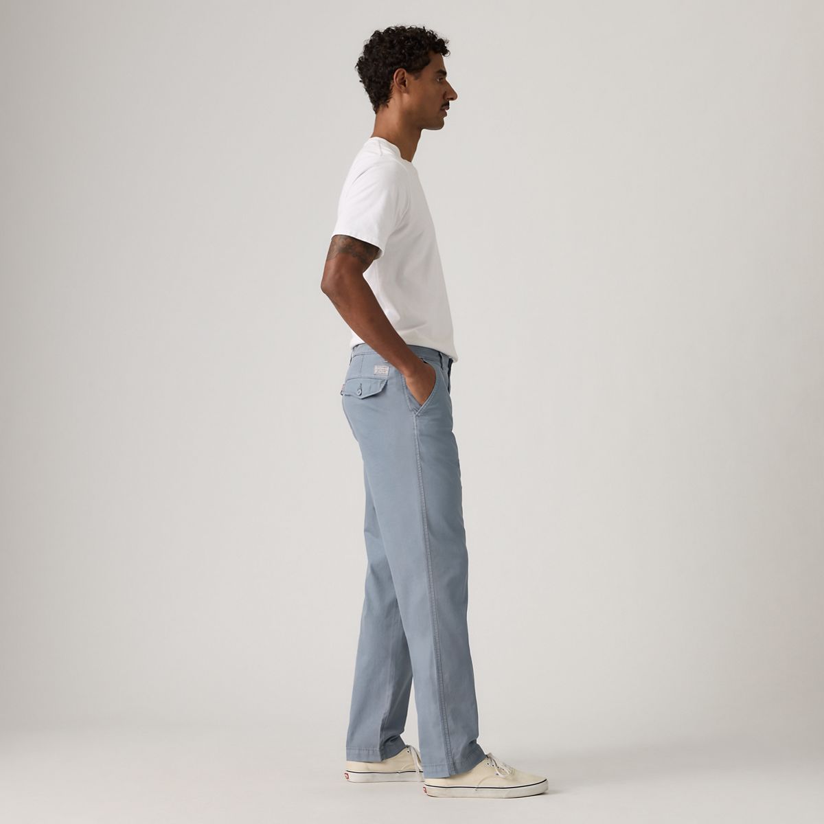 XX Chino Authentic Relaxed Lightweight Men's Pants — Kano Wash - Blue