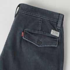 XX Chino Authentic Relaxed Corduroy Men's Pants — Ebony Corduroy - Blue 7