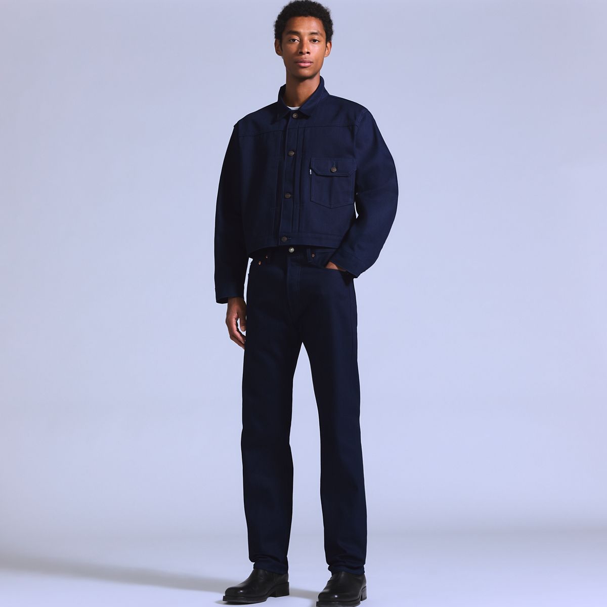 1980s 501® Original Selvedge Men's Jeans — Rigid - Dark Wash