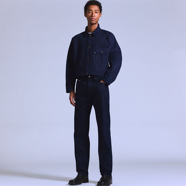 1980s 501® Original Selvedge Men's Jeans — Rigid - Dark Wash