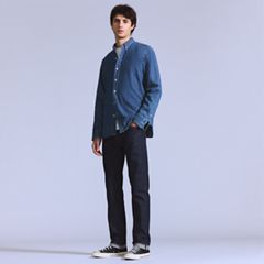 511™ Slim Selvedge Men's Jeans — Dark Rinse - Dark Wash 1