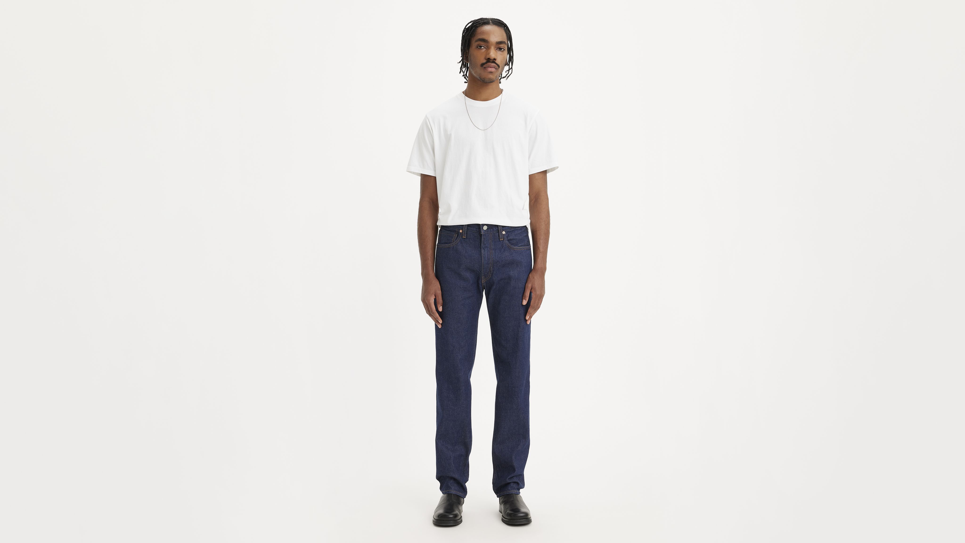 Japanese Selvedge 505™ Regular Fit Men's Jeans - Dark Wash