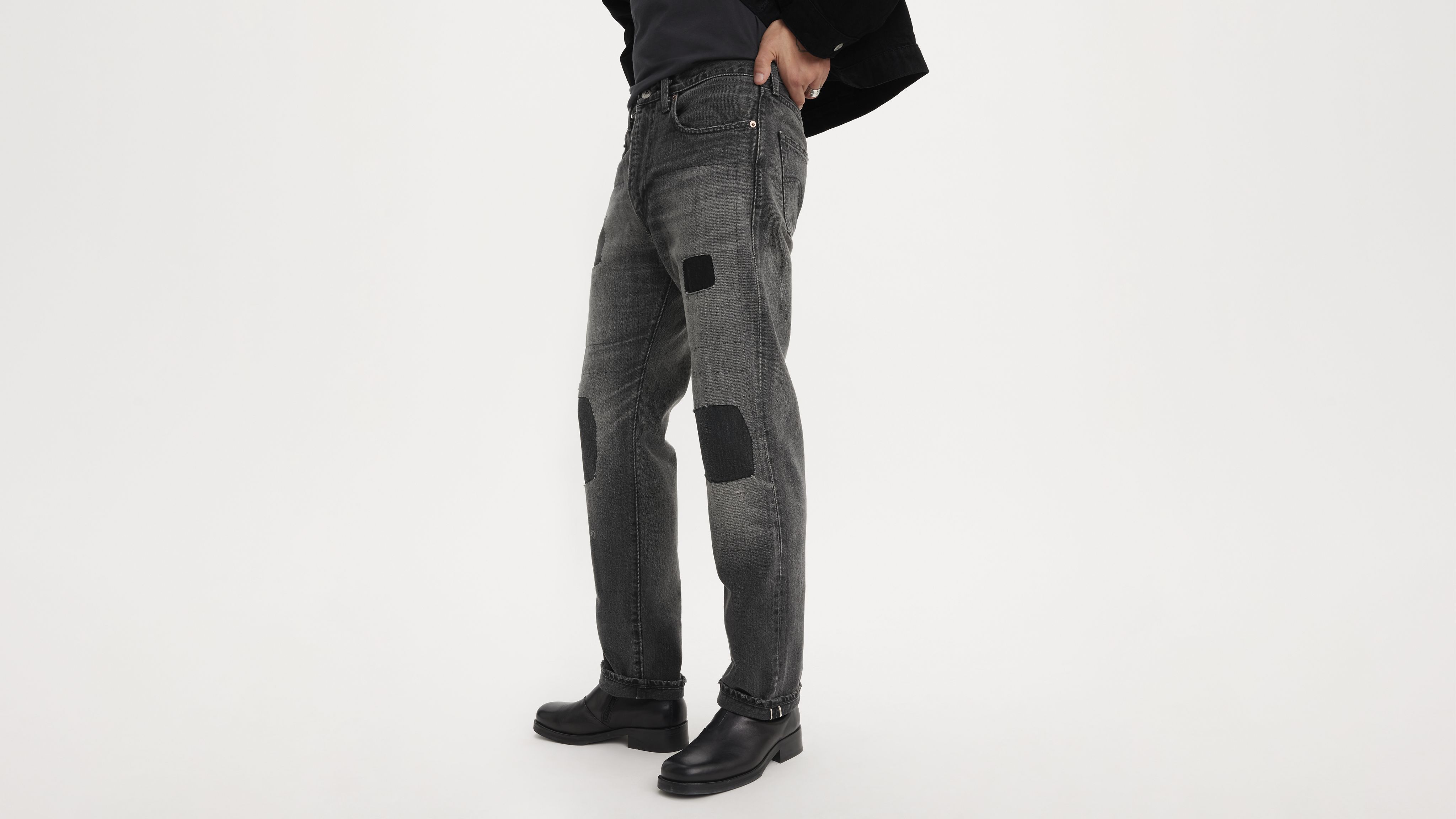 Levi's® Men's Made In Japan 505™ Jeans - Black | Levi's® US