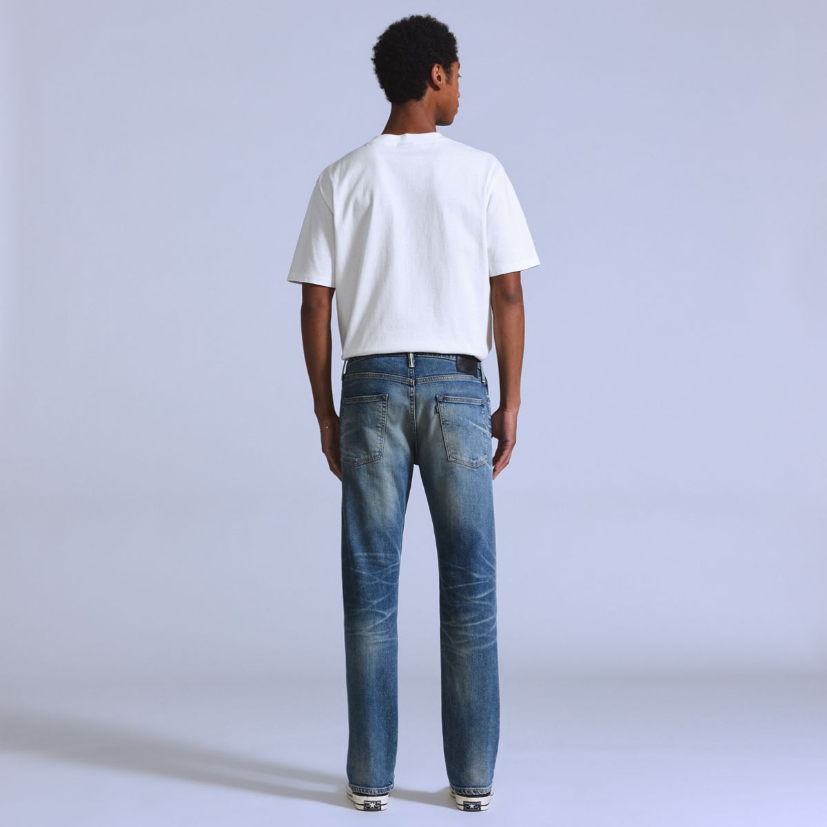502™ Taper Selvedge Men's Jeans — Ripple - Medium Wash
