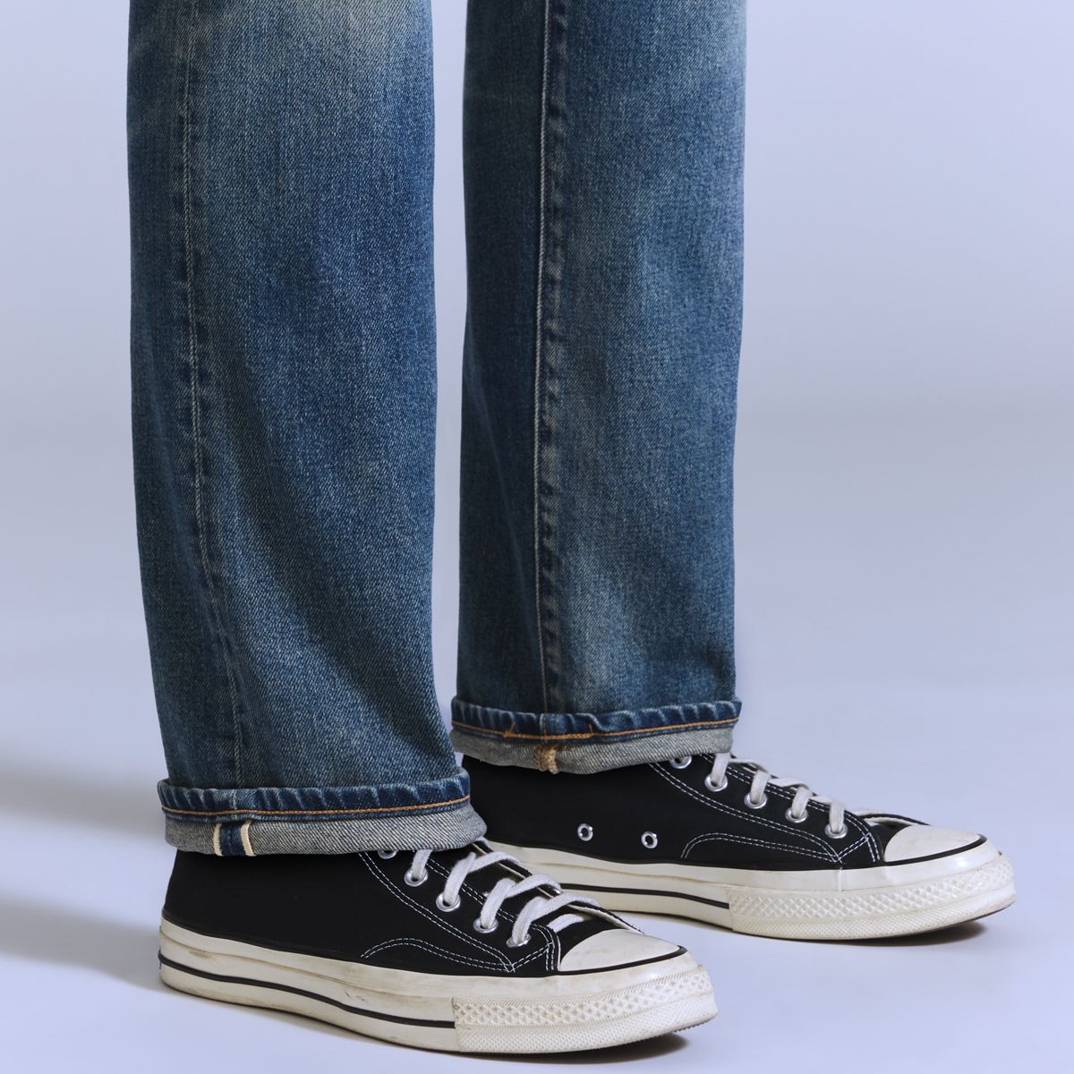 502™ Taper Selvedge Men's Jeans — Ripple - Medium Wash