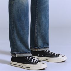 502™ Taper Selvedge Men's Jeans — Ripple - Medium Wash 4
