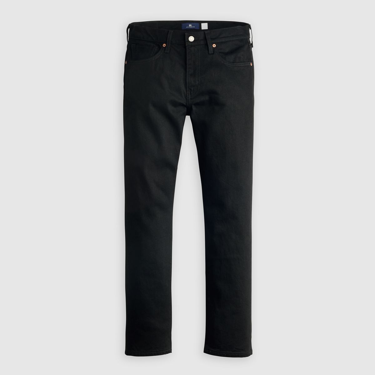 502™ Taper Selvedge Men's Jeans — One Wash Black - Black