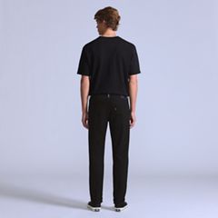 502™ Taper Selvedge Men's Jeans — One Wash Black - Black 4