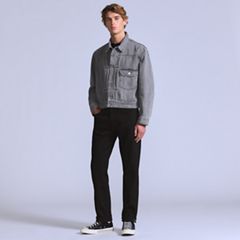 502™ Taper Selvedge Men's Jeans — One Wash Black - Black 1