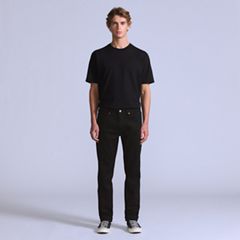 502™ Taper Selvedge Men's Jeans — One Wash Black - Black 6