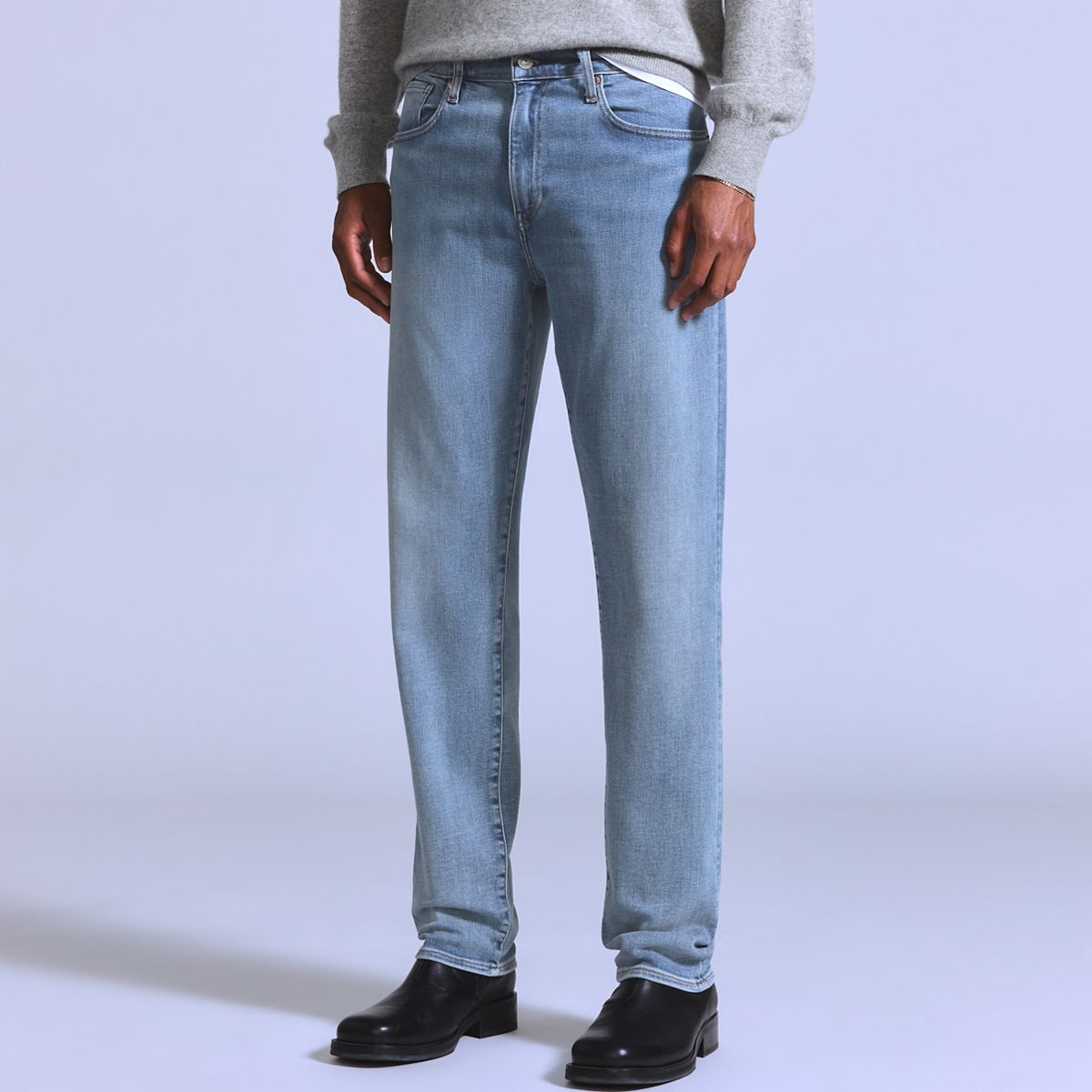 502™ Taper Selvedge Men's Jeans — Sky Lantern - Light Wash