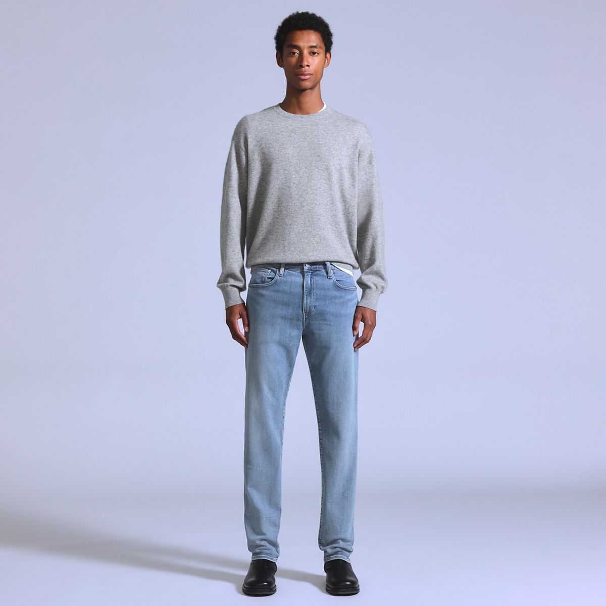 502™ Taper Selvedge Men's Jeans — Sky Lantern - Light Wash