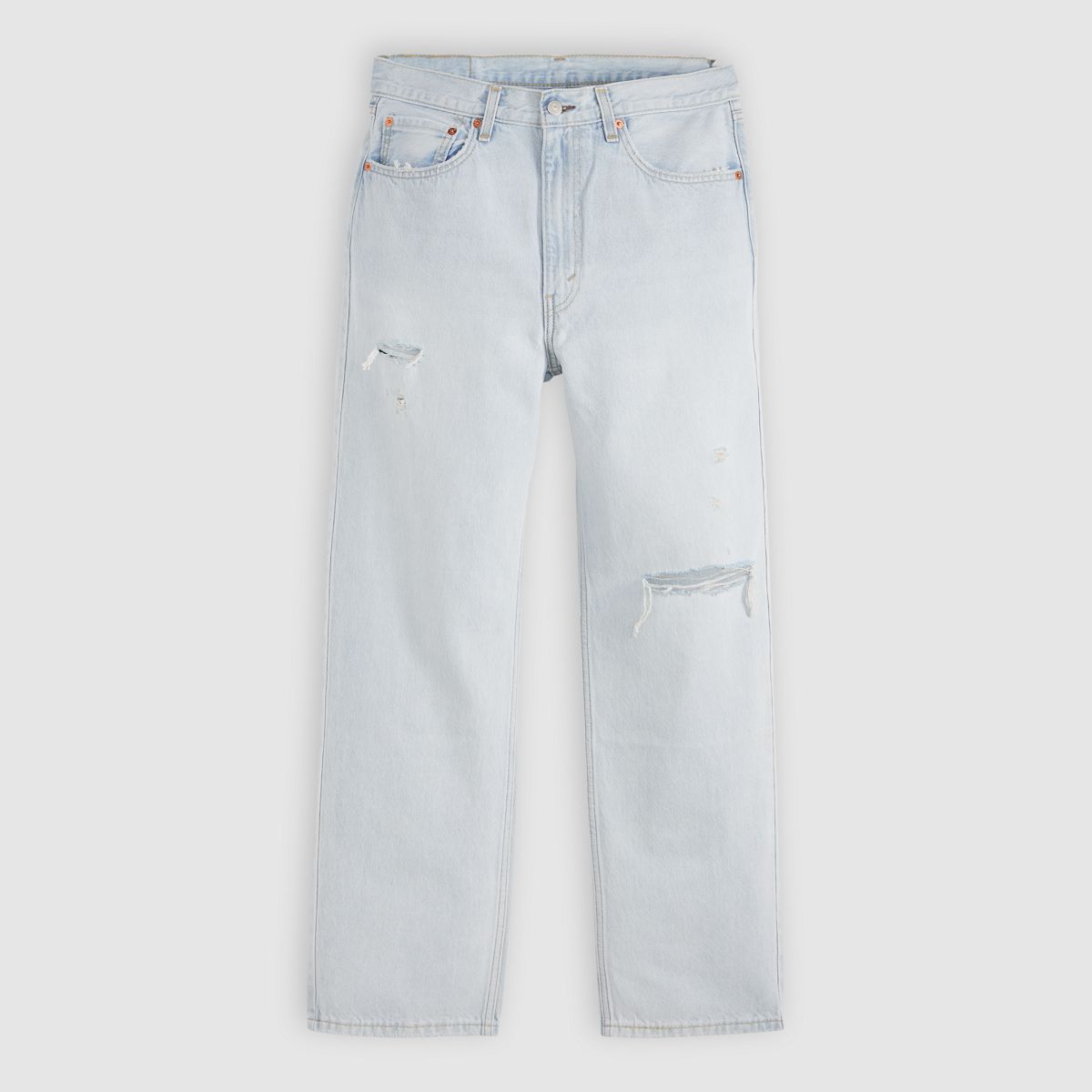 565™ Loose Straight Men's Jeans — Hint Of Indigo Distressed - Light Wash