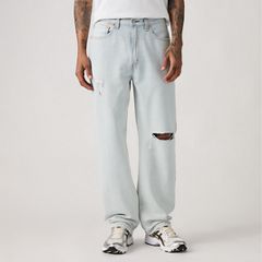 565™ Loose Straight Men's Jeans — Hint Of Indigo Distressed - Light Wash 2