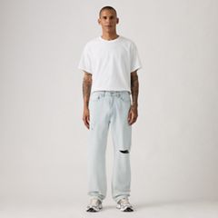565™ Loose Straight Men's Jeans — Hint Of Indigo Distressed - Light Wash 5