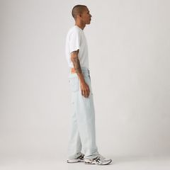 565™ Loose Straight Men's Jeans — Hint Of Indigo Distressed - Light Wash 4