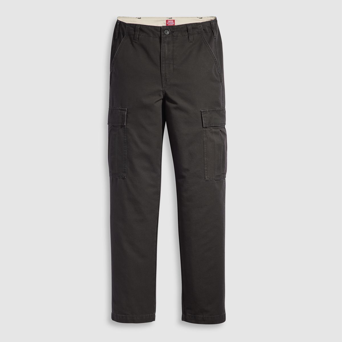 XX Cargo Straight Men's Pants — Meteorite Canvas - Black