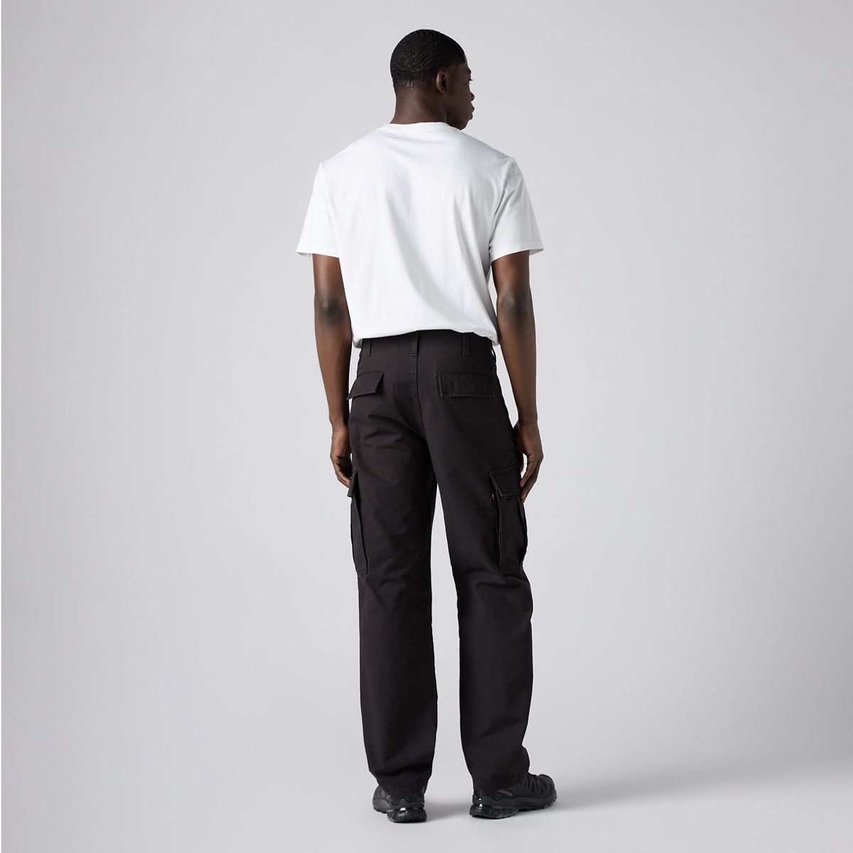 XX Cargo Straight Men's Pants — Meteorite Canvas - Black