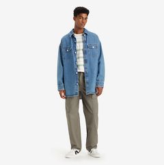 XX Cargo Straight Men's Pants — Smokey Olive - Brown - Non-Stretch 1
