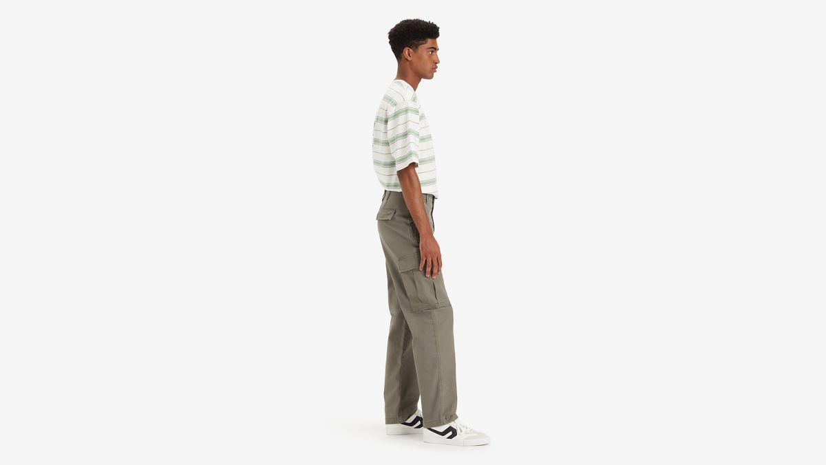 XX Cargo Straight Men's Pants — Smokey Olive - Brown - Non-Stretch