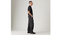 XX Cargo Straight Men's Pants — Darkly Wash - Black 2