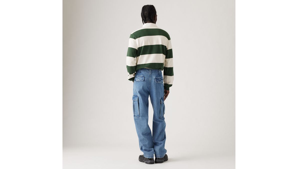 XX Cargo Straight Men's Pants — Surplus Baggage - Medium Wash - Non-Stretch