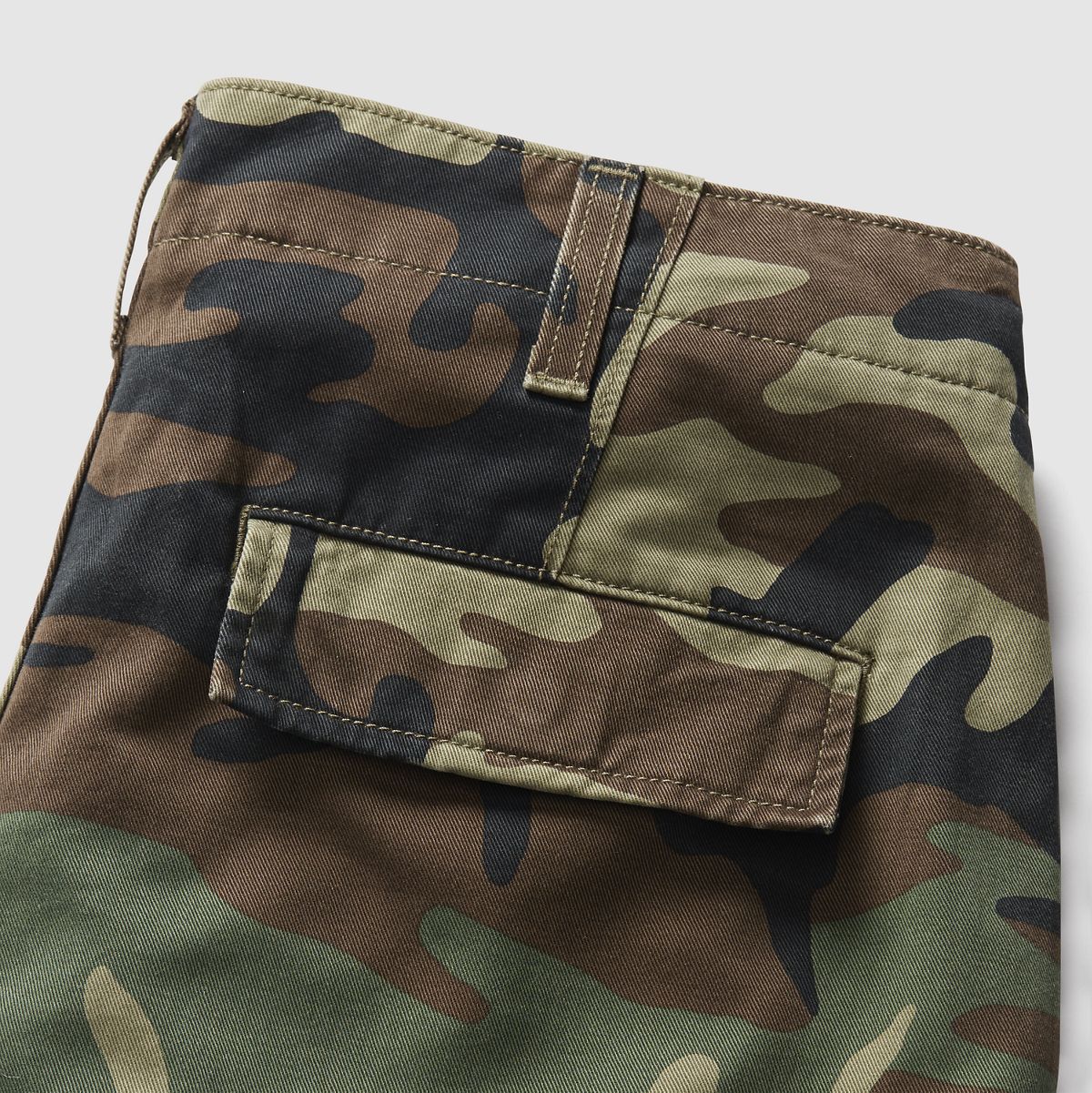 XX Cargo Straight Men's Pants — Demitasse Phalarope Camo - Green