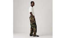 XX Cargo Straight Men's Pants — Demitasse Phalarope Camo - Green 2