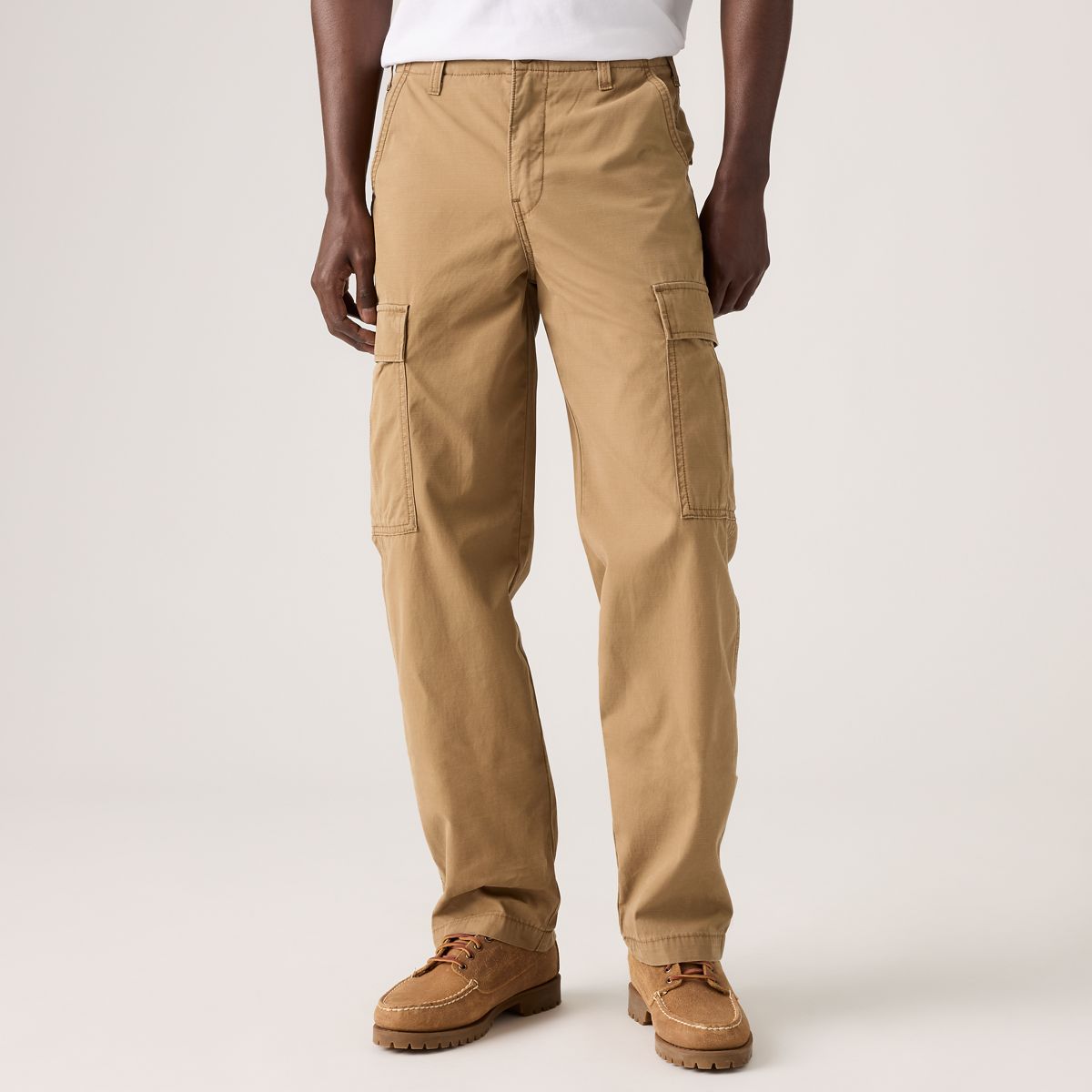 XX Cargo Straight Men's Pants — Ermine - Brown