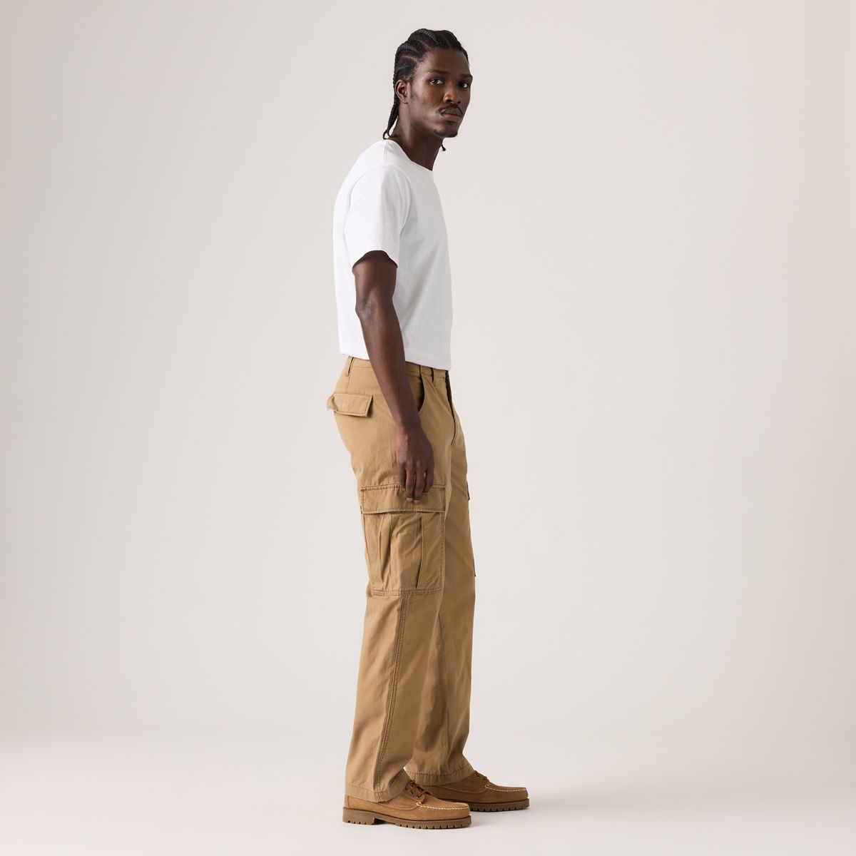 XX Cargo Straight Men's Pants — Ermine - Brown