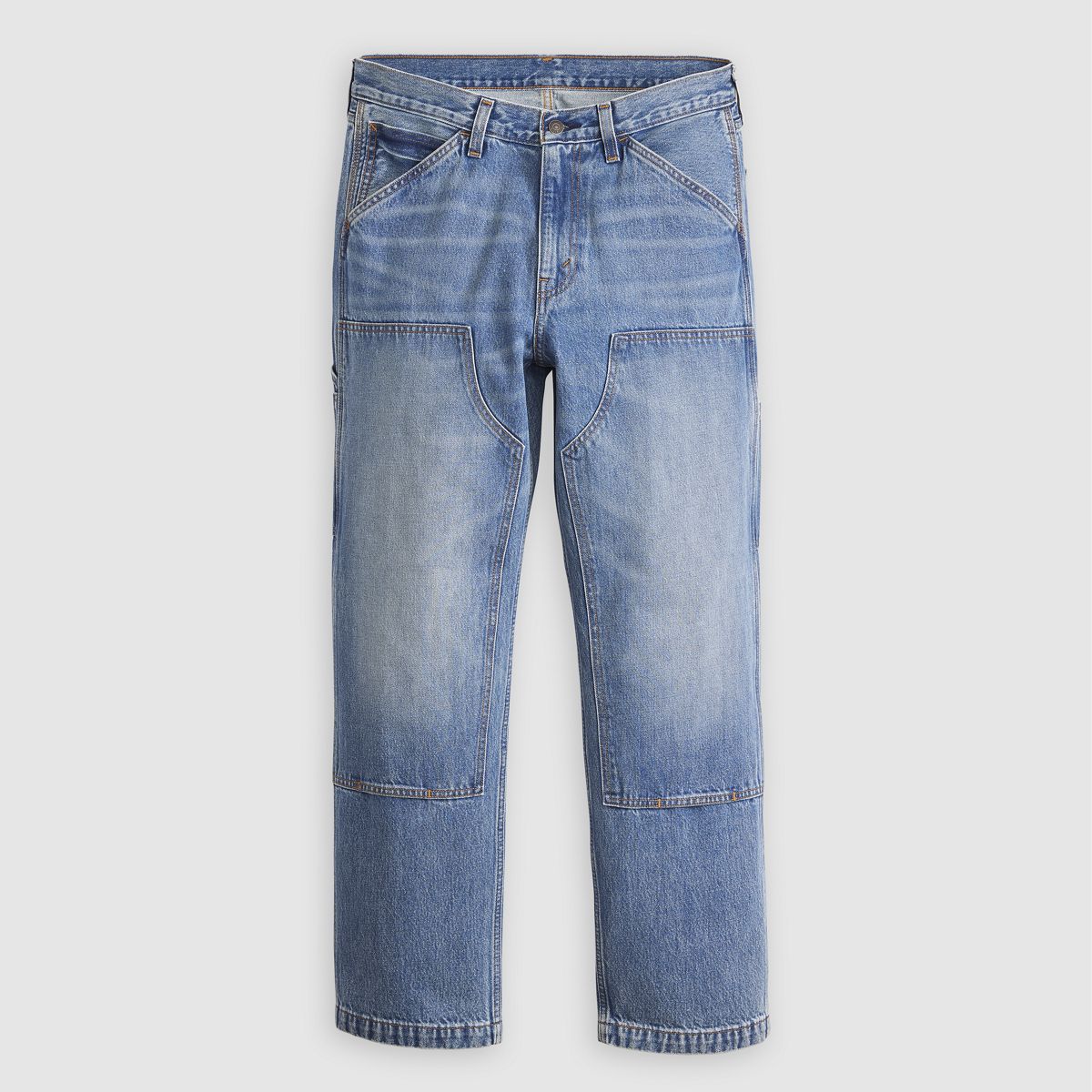 568™ Loose Straight Double-Knee Carpenter Men's Jeans — Detroit Wash - Medium Wash - Non-Stretch