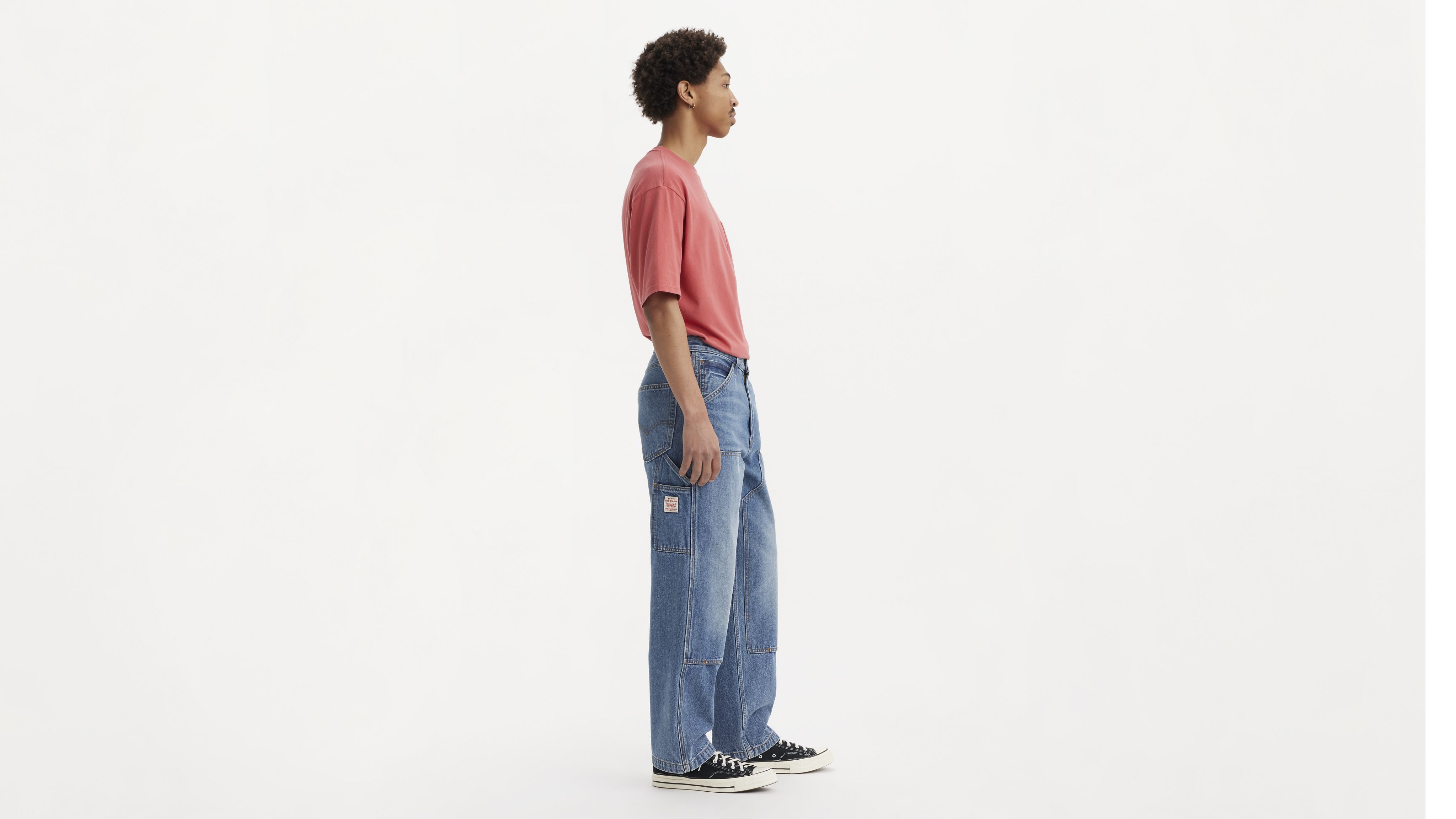 568MC Jean ample droit pour homme 2